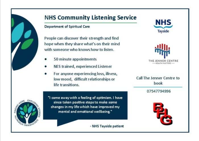 Listening Service leaflet